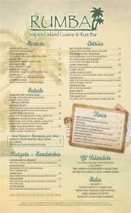 dine in menus printed and design in new york and connecticut